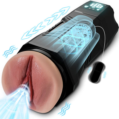 RealVagina B8005 Male Masturbator Stroker With Realistic Vagina Pocket Pussy - RealVagina