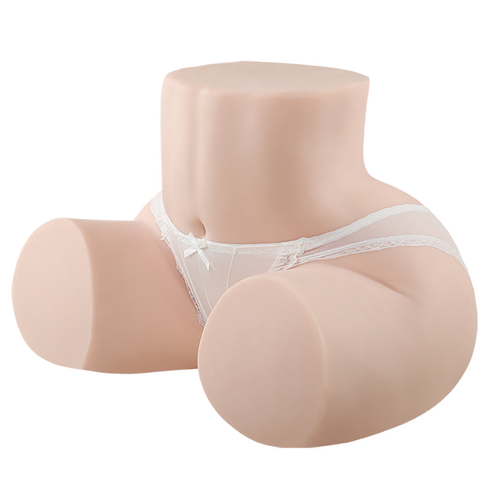 Evelyn-41.8LB Ultra Soft Liquid Jelly Big Butt Sex Torso - RealVagina