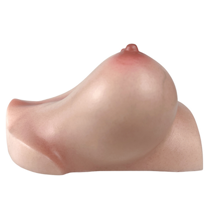 Realistic male masturbator with lifelike skin texture and natural contours for intimate pleasure