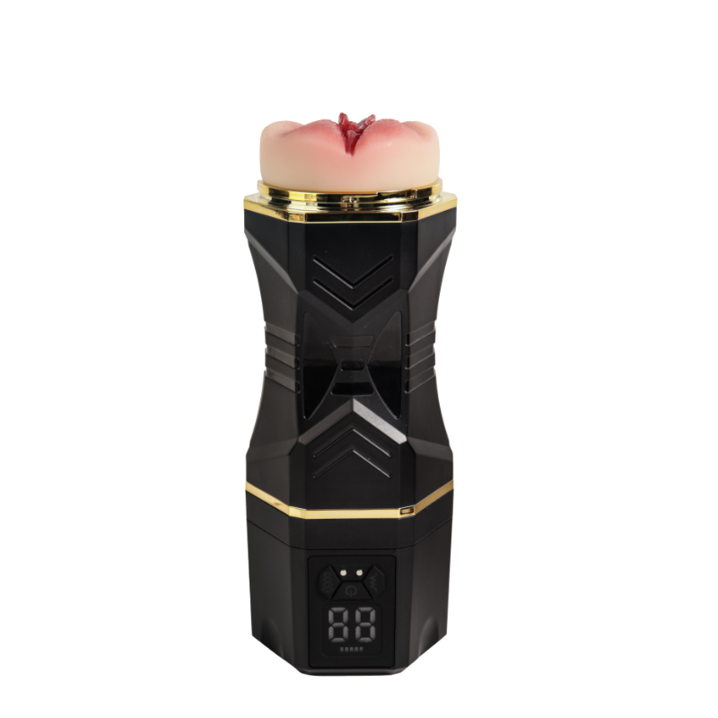 Realvagina Realistic Vagina With Strong Sucking Vibrating & Thrusting Masturbator - RealVagina