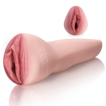 Zoe - 1.63 lbs Lifelike Silicone Pussy Masturbator with Detailed Labia Majora - RealVagina