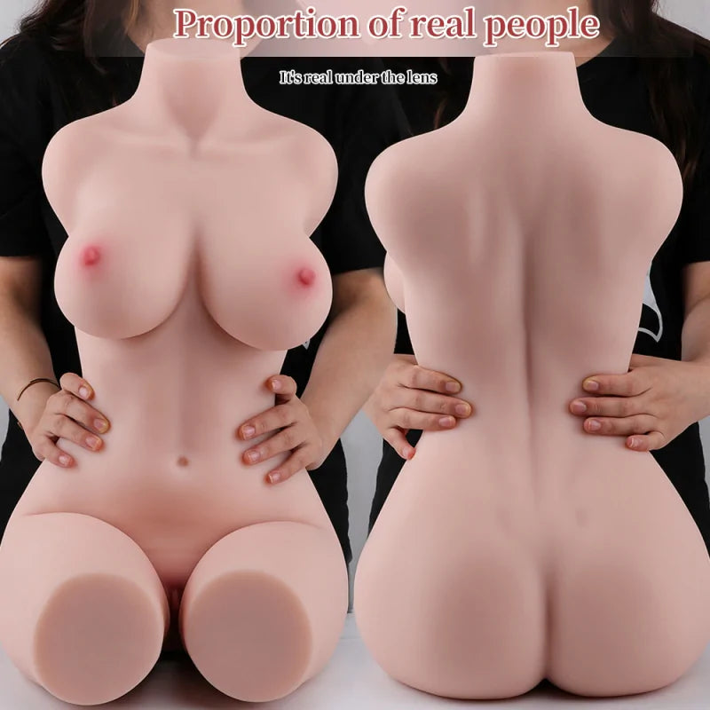 Peyton - 29.76 lbs Lifelike Female Torso Sex Toy - RealVagina