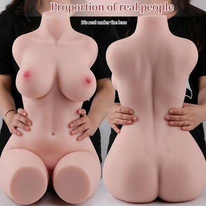 Peyton - 29.76 lbs Lifelike Female Torso Sex Toy - RealVagina