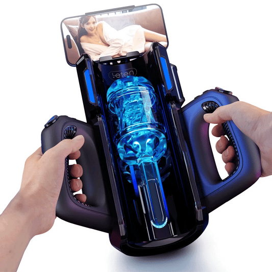XT5 Handle Auto Stroker 10 Modes 10 Speeds 700 Strokes Per Min - RealVagina