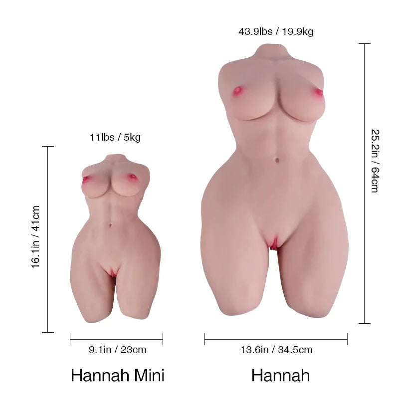 Tantaly Hannah: 43.9LB Muscular Football Girl Fit Sex Doll - RealVagina