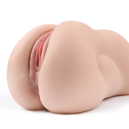 Siren-6.6LB Ultra Realistic Dual Channel Pocket Pussy - RealVagina