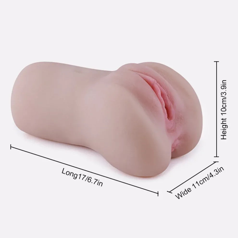 Fever-1.9LB Realistic Pussy Masturbator - RealVagina