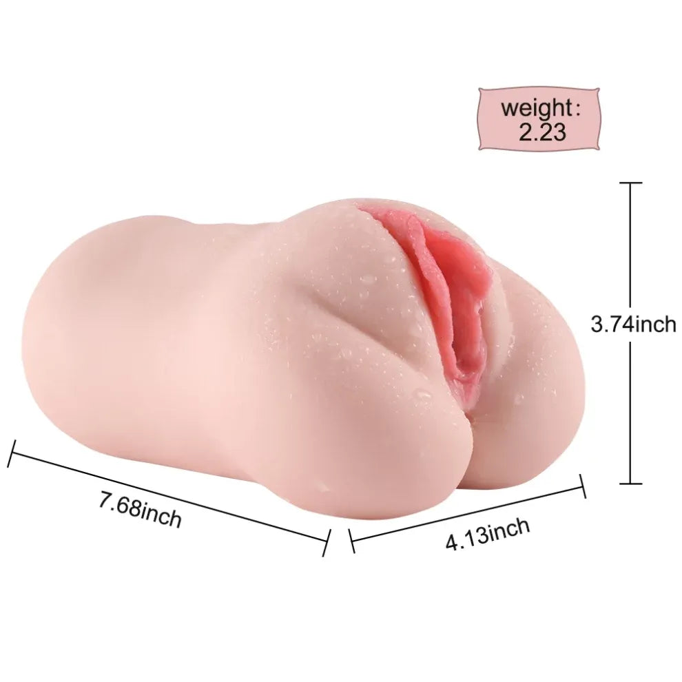 Bella-2.23LB Pocket Pussy with Realistic Vagina - RealVagina
