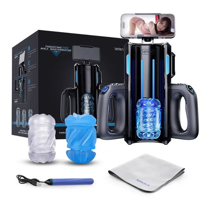 XT5 Handle Auto Stroker 10 Modes 10 Speeds 700 Strokes Per Min - RealVagina