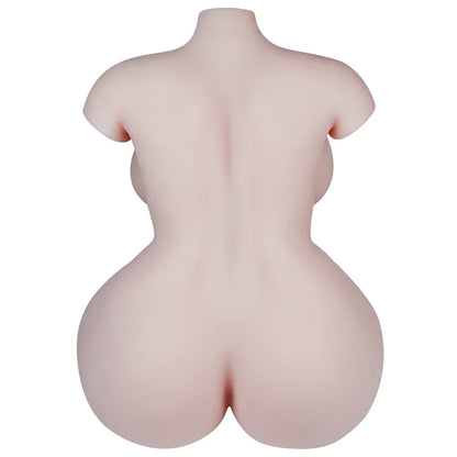 Tantaly Lola: 65LB Voluptuous Sex Doll Torso with 32E Cup - RealVagina