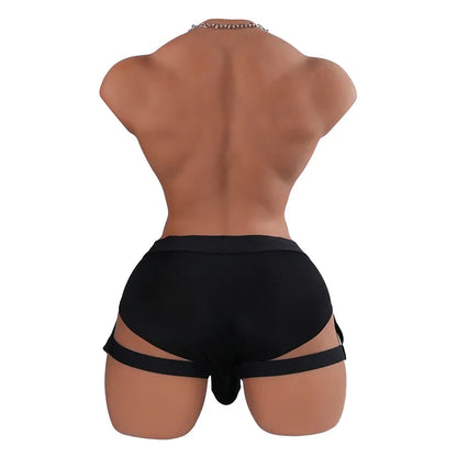 Tantaly Mark: 33.7LB Male Realistic Sex Doll Torso with Big Dick - RealVagina