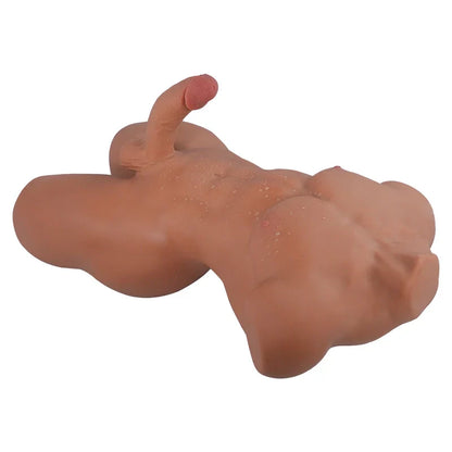 Tantaly Mark: 33.7LB Male Realistic Sex Doll Torso with Big Dick - RealVagina