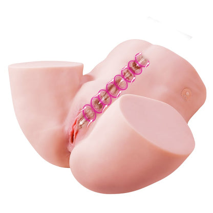 Latina 25.1 LB Automatic Thrusting Sex Doll TPR Realistic Ass Masturbator - RealVagina