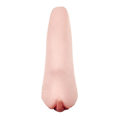 Realistic flesh-toned male masturbator with soft silicone texture and natural contours for intimate pleasure