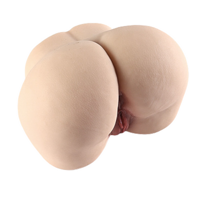 Realistic female rear with detailed skin texture and natural curves for intimate use