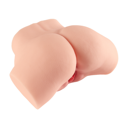 Realistic female anatomy replica with detailed skin texture and natural curves for intimate use