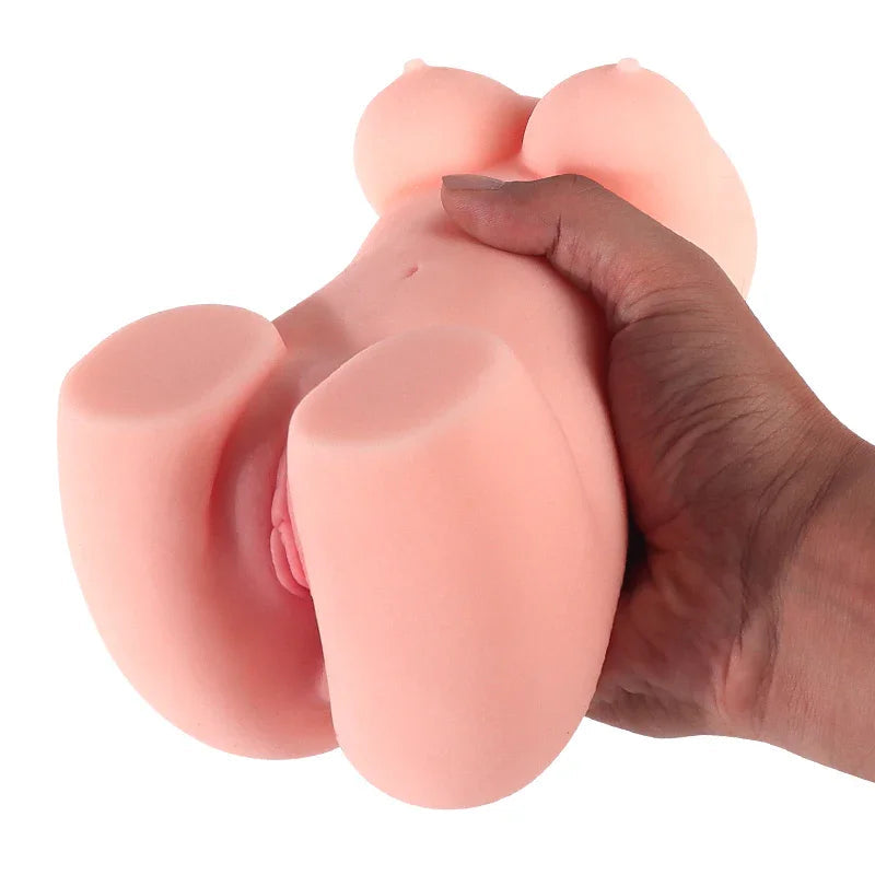 RealVagina 2lbs Realistic Vagina Body-Safe Pocket Pussy Toy A0900 - RealVagina