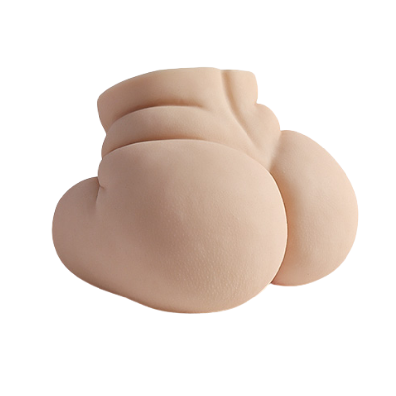 Realistic male masturbator with soft skin texture and natural curves for intimate pleasure