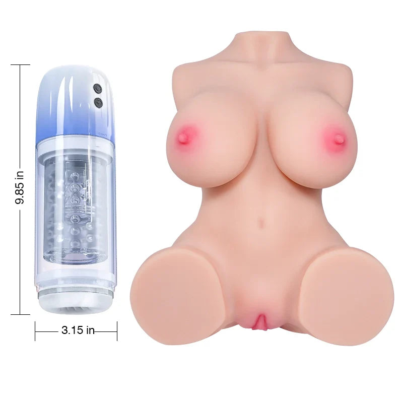 Tantaly Selena: 8LB Mini Affordable Sex Doll for Beginners - RealVagina
