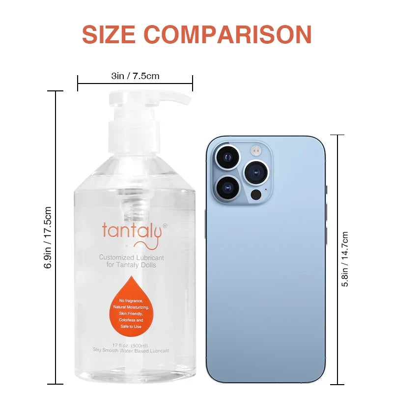 Tantaly Silky Smooth Water Based Lubricant for Vaginal and Anal Sex, FDA 510K Cleared - RealVagina