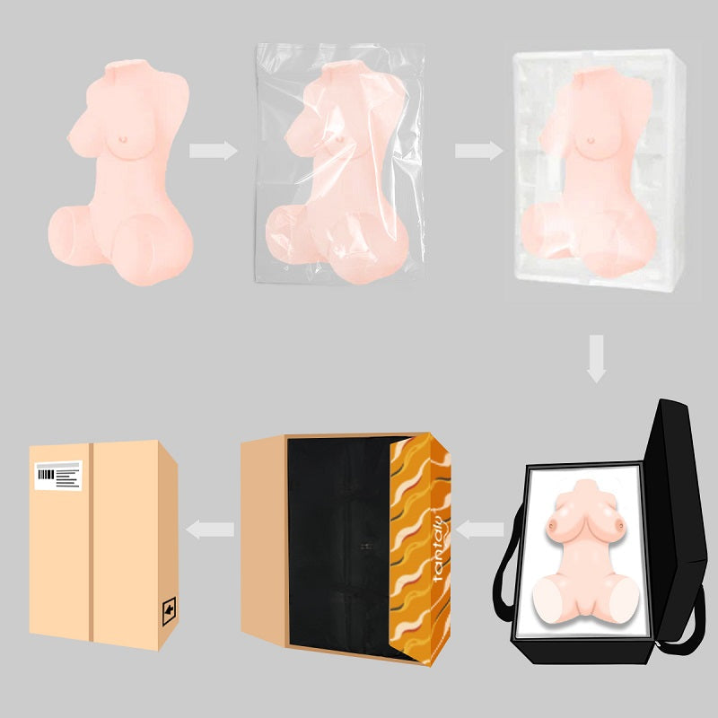 Tantaly Candice 2.0: 43LB Realistic Sex Doll, Real Body Pussy - RealVagina