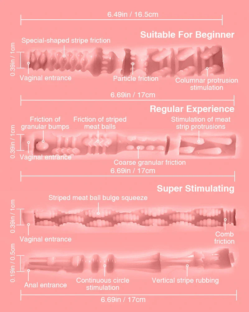 Ginny: 38.1LB Removable Vaginal Sex Doll 4 in 1 with Tantabosom - RealVagina