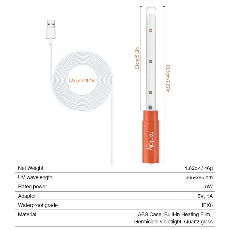 Tantaly UV Germicidal Heating Rod - RealVagina