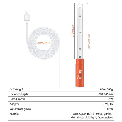 Tantaly UV Germicidal Heating Rod - RealVagina